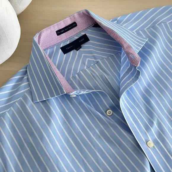 Tommy Hilfiger Striped Acadamia button down shirt - Picture 7 of 8